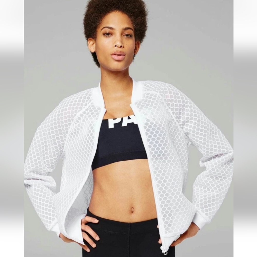 Ivy Park Mesh Bomber Jacket Size Small/Med